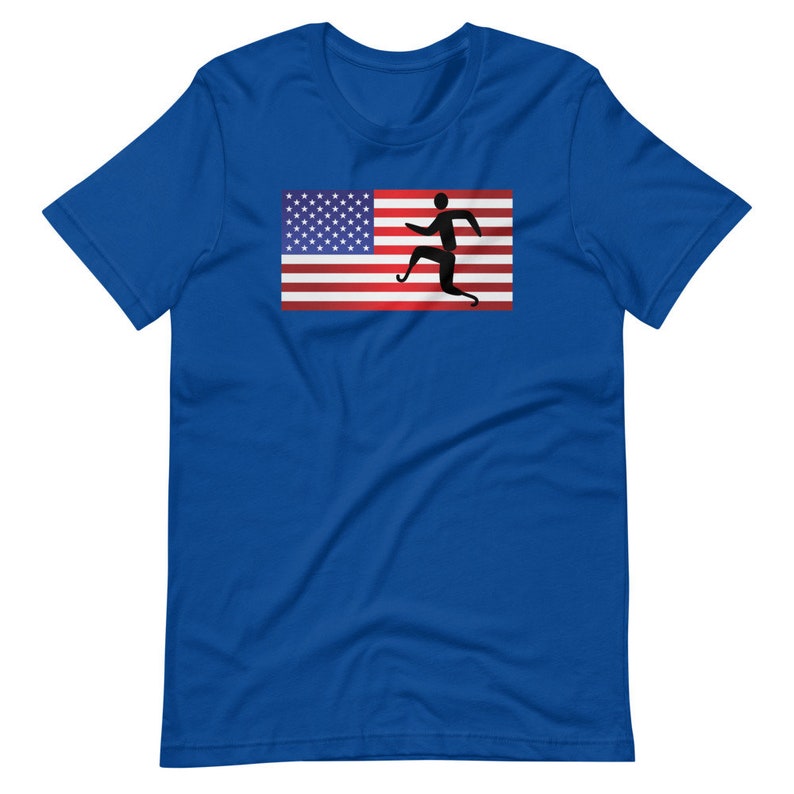 Team USA Athlete Shirt Artificial Limbs Runner Tshirt | Etsy