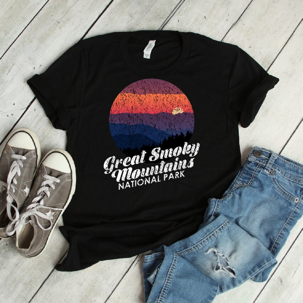 Great Smoky Mountains Nature Tee | gatlinburg tennessee, pigeon forge tn, smoky mountains, great smoky mountain, national park shirt