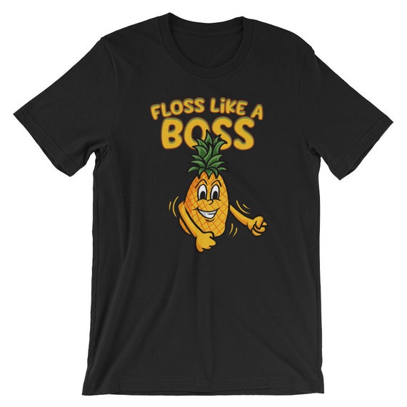 Floss Like A Boss Dance Tshirt Funny 