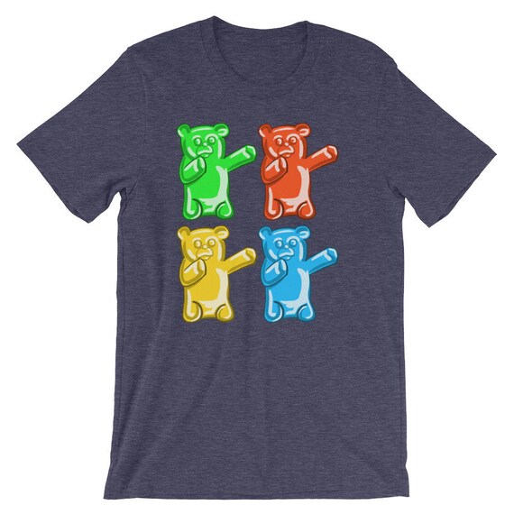 Dabbing Bear Gummy Candy Dance Dab Funny Sweet Lover T-Shirt Dabbing Bear Gummy Candy Dance Dab Funny Sweet Lover T-Shirt