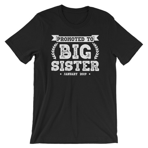 Promoted To Big Sister 2019 T-Shirt Promoted To Big Sister 2019 T-Shirt