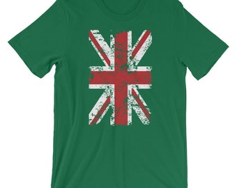 イングランド国旗 Tシャツ Amazon.com: Union Jack Flag - UK United Kingdom Great