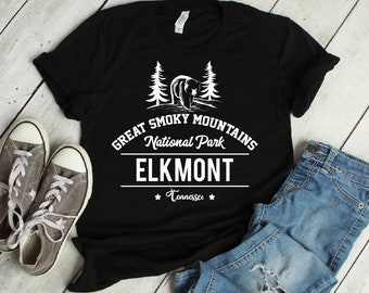 Smoky Mountains National Park Elkmont T-Shirt | elkmont, gatlinburg tennessee, pigeon forge tn, smoky mountains, great smoky mountain