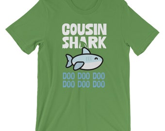 Cousin Shark Doo Doo T shirt Funny Shark Matching Shirt Family