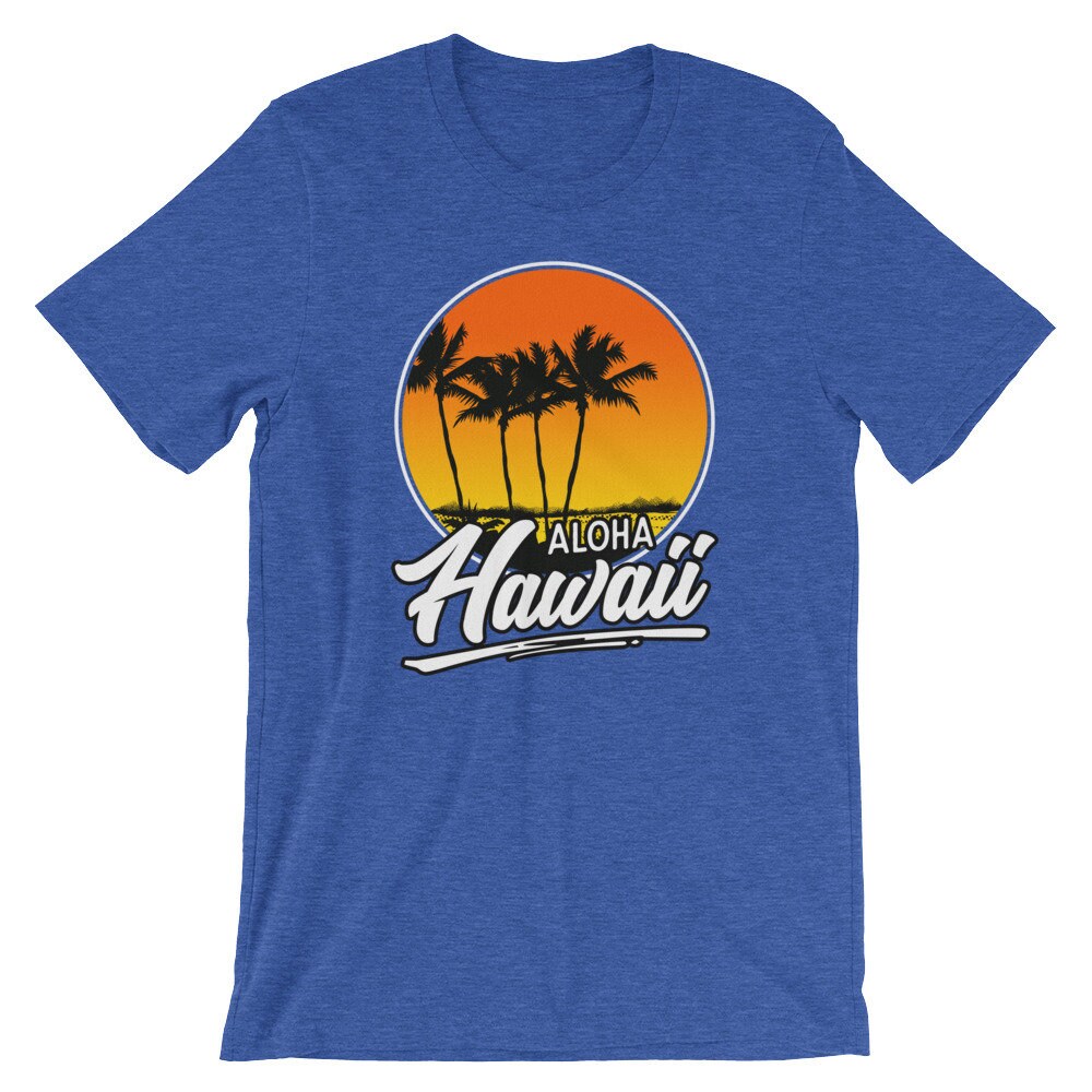 NEW ERA☆UNIV HAWAII Aloha T-shirts Koszulka Aloha Hawaii | Hawaje Luau | Tropikalne wakacje
