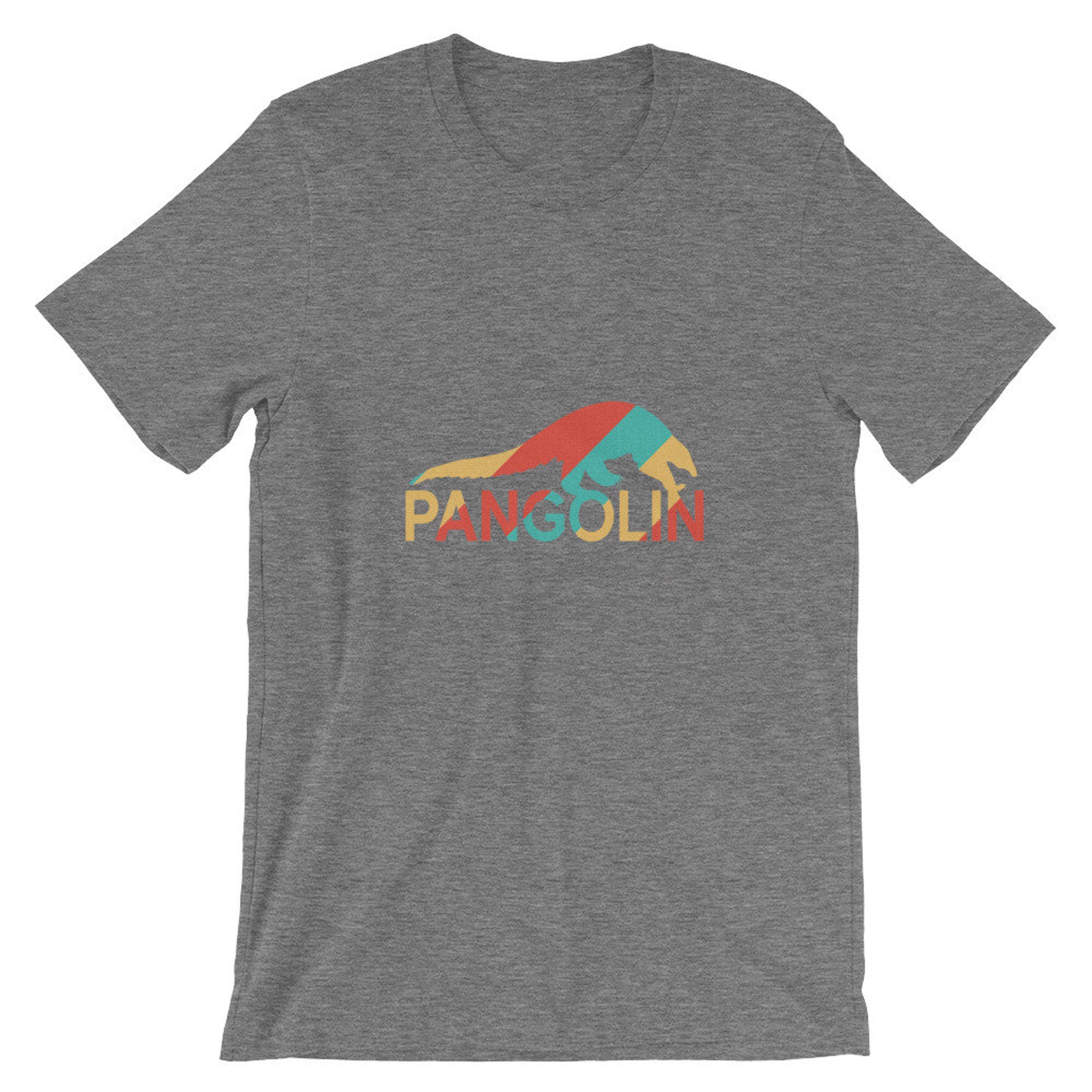 Discover Pangolin Vintage T-Shirt | Cool Retro Style Pangolin Shirt | Endangered Species Tshirt