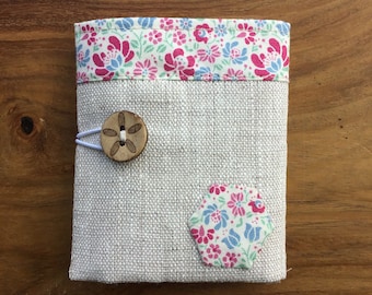 Linen Teabag Wallet with Tilda Lining