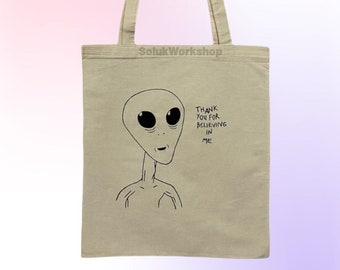 Grateful Alien Totebag