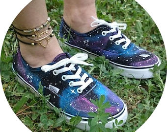 Galaxy Design Vans Shoes - Size 37 EU - FREE SHIPPING