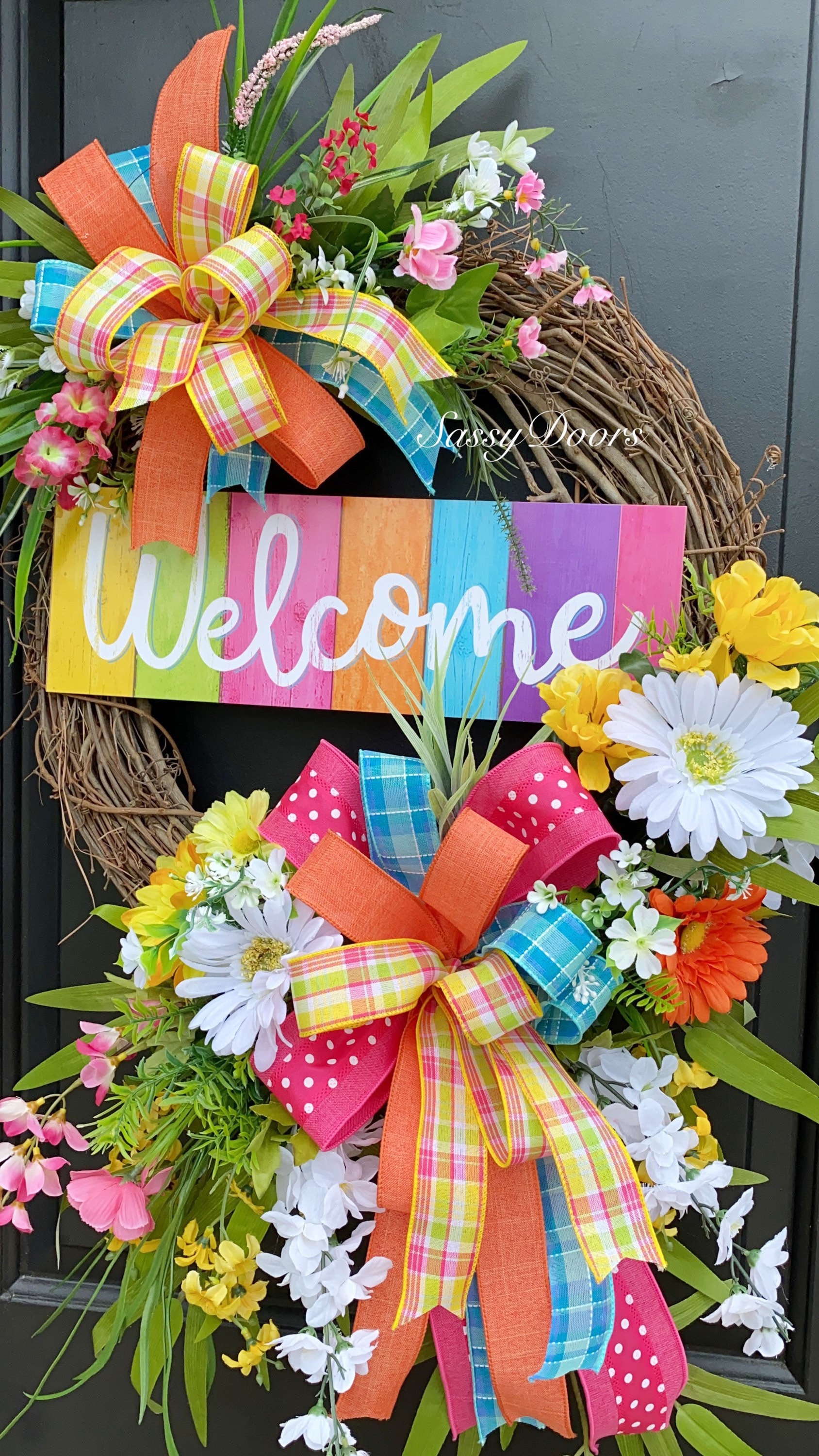 SummerWreath Summer Wreaths Grapevine Wreath Sassy Doors Wreath summerwreath-summer-wreaths-grapevine-wreath-sassy-doors-wreath