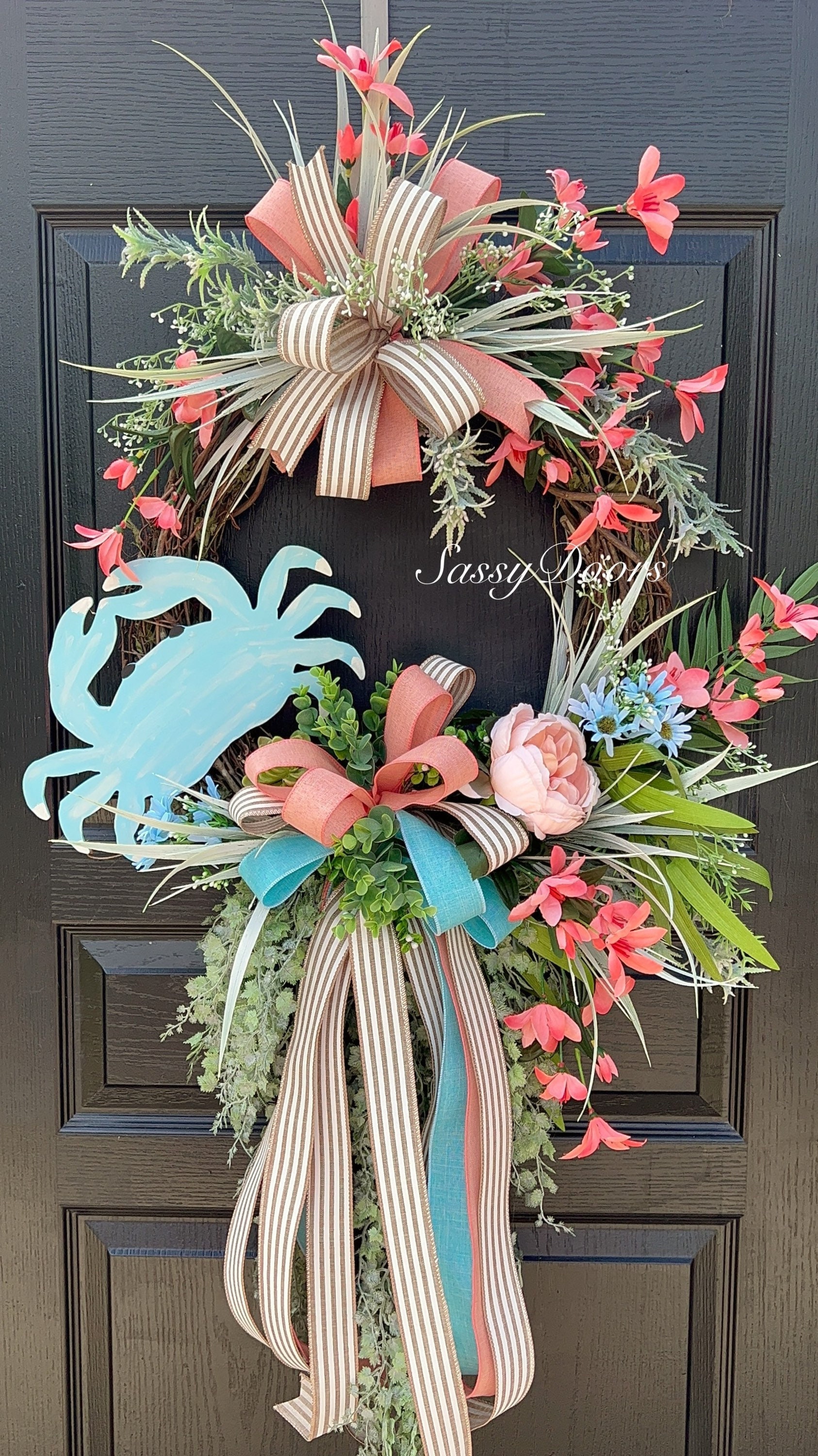 Everyday Wreath-Grapevine Wreath-Everyday Wreath For Front Door,  Transitional Door Wreath
