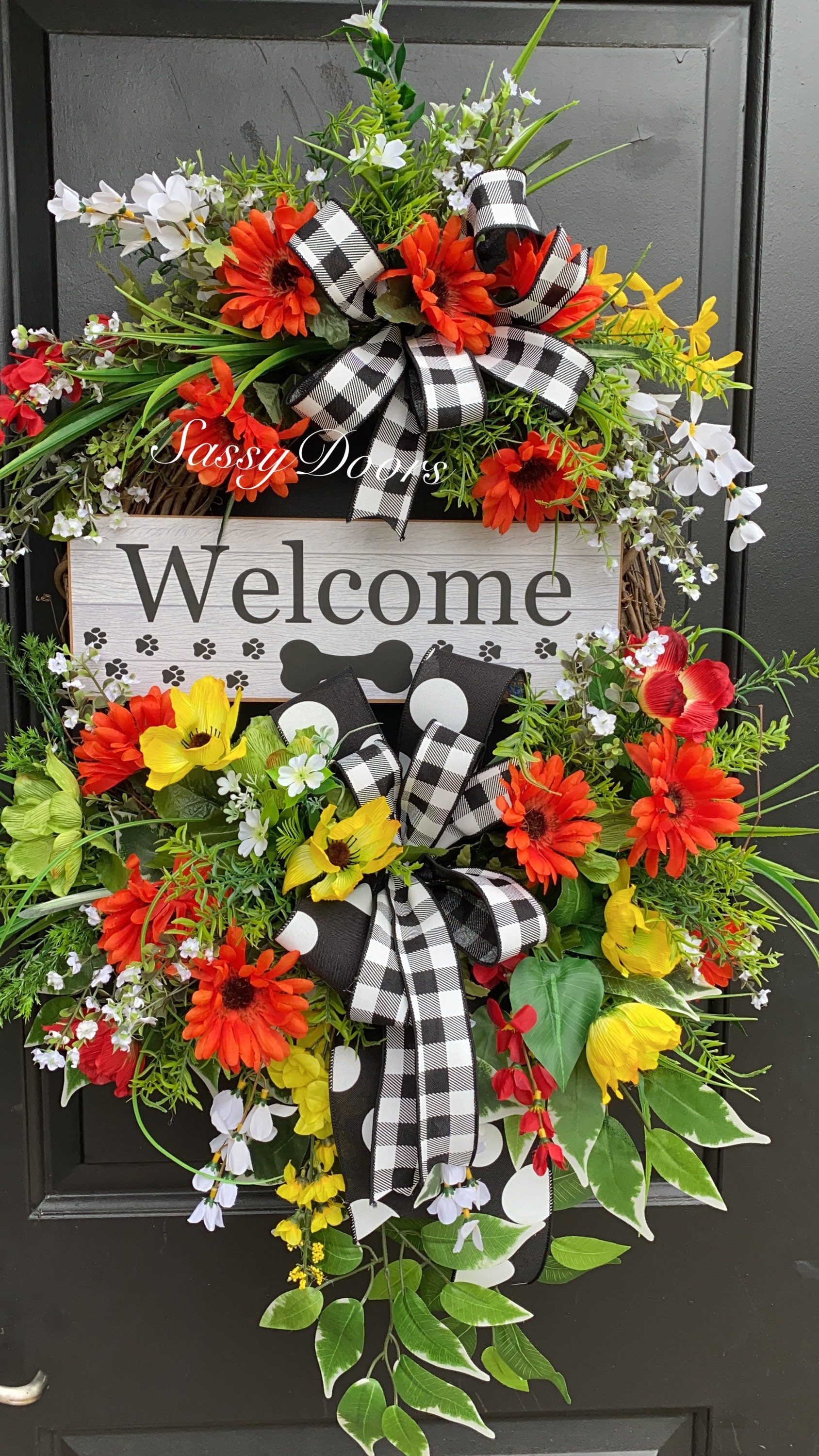 dog-wreath-paw-print-wreath-animal-lovers-wreaths-front-door-wreath