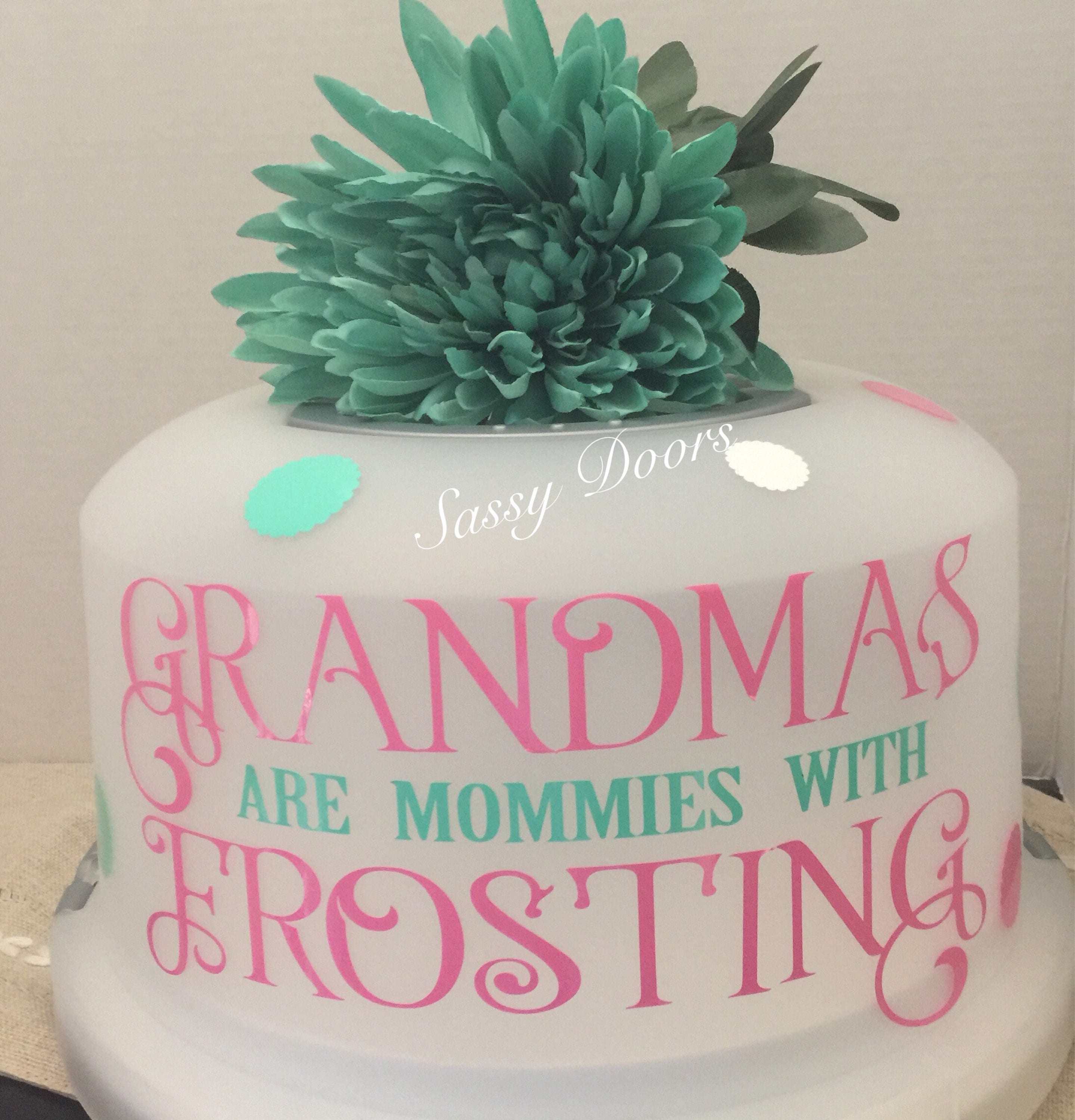 Free Shipping Cake Cover Cake Carrier Grandparents Gift Gifts For