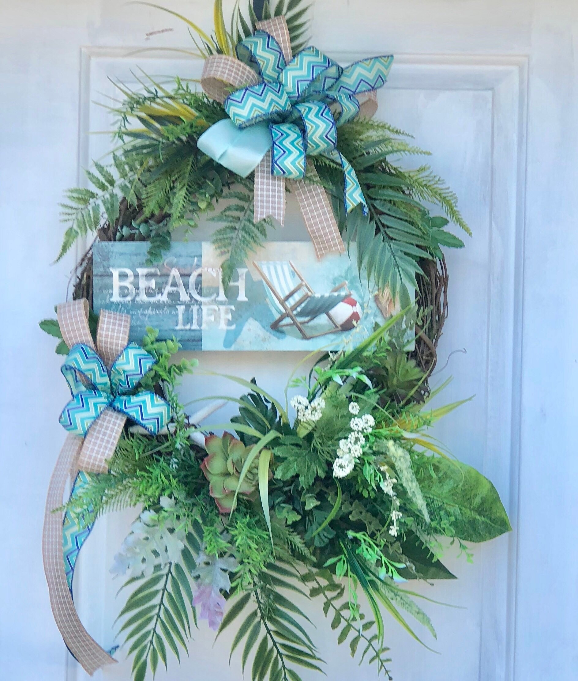 Coastal Wreath Summer Wreaths Beach Life 1