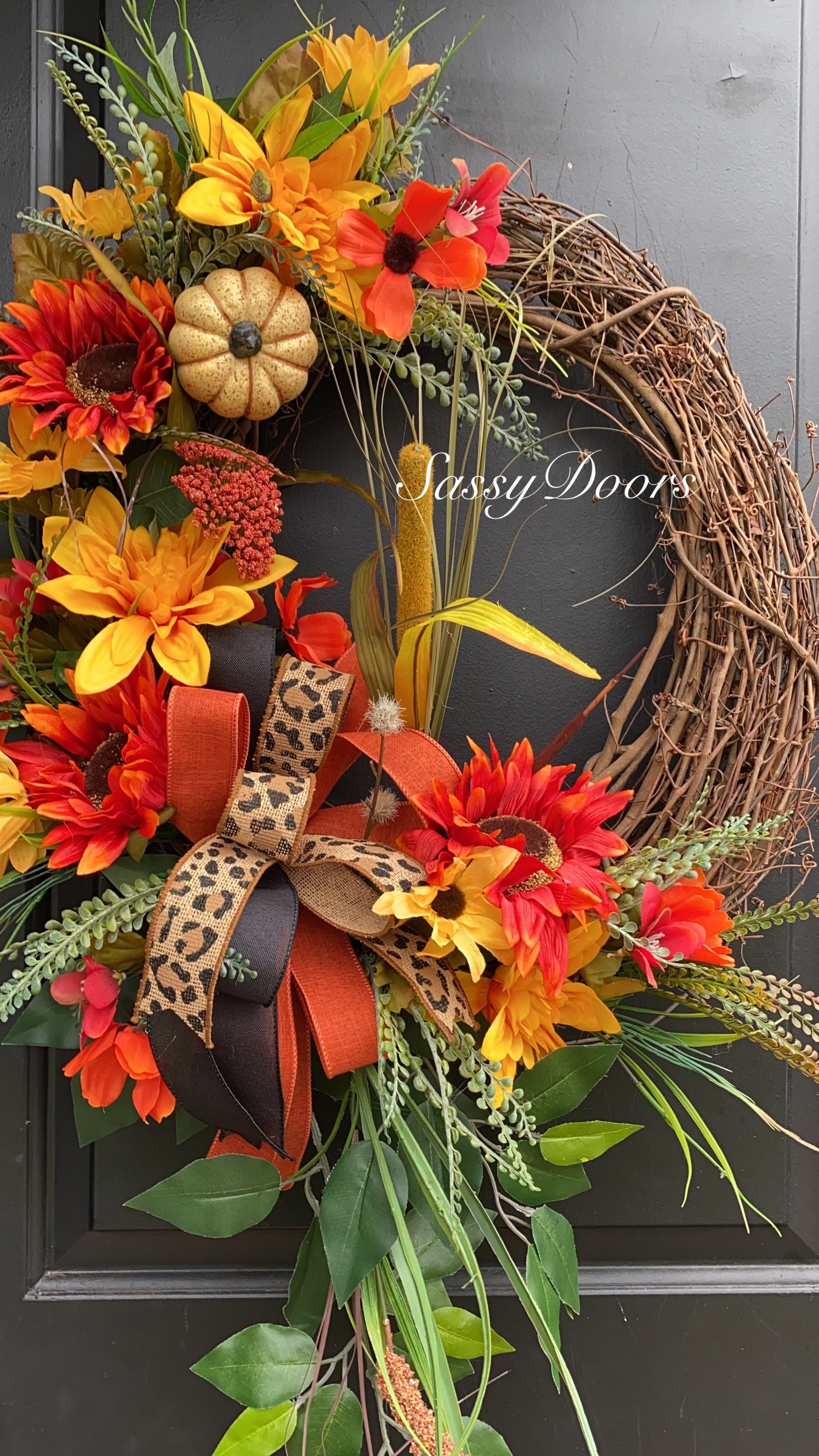 Autumn Door Wreath - Photos All Recommendation