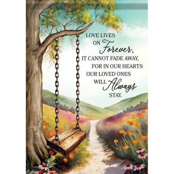 Memories Garden Flag, Cemetery Garden Flag, Sympathy Gift, Memory Garden Flag,