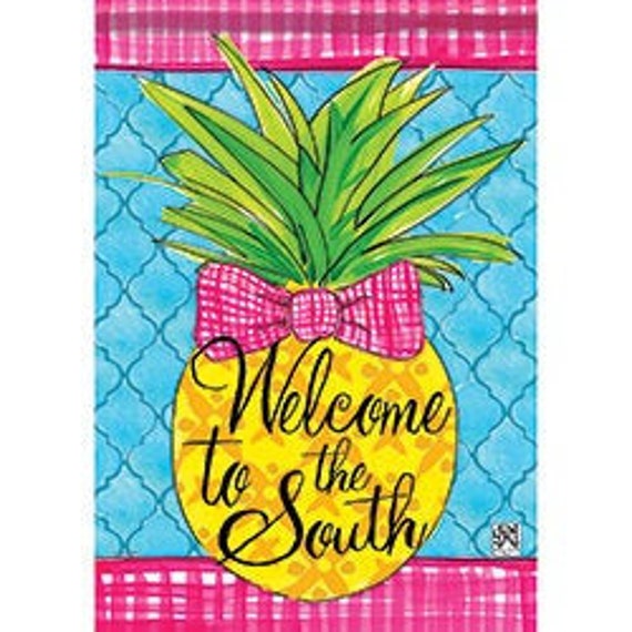 Welcome To The South Flag, Welcome Flag, Garden Flag,  Double Sided Flag, Garden Flag