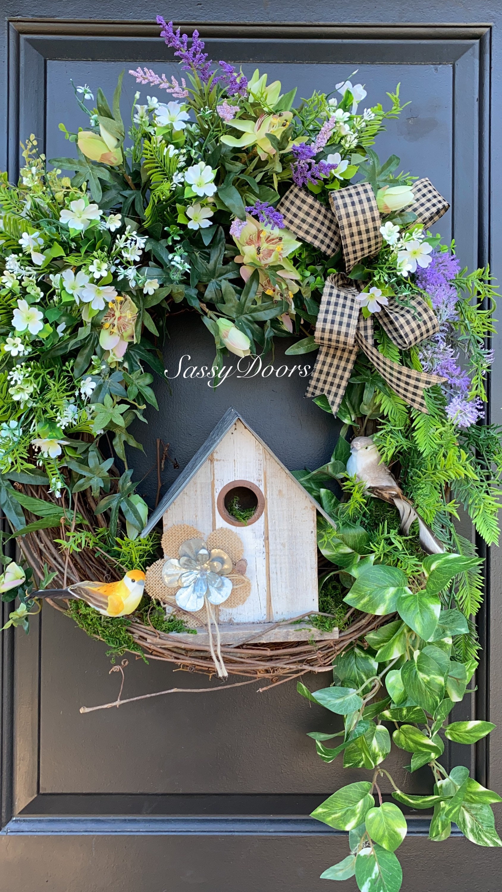 Everyday Wreath, Farmhouse Wreath,Everyday Wreath For Front Door