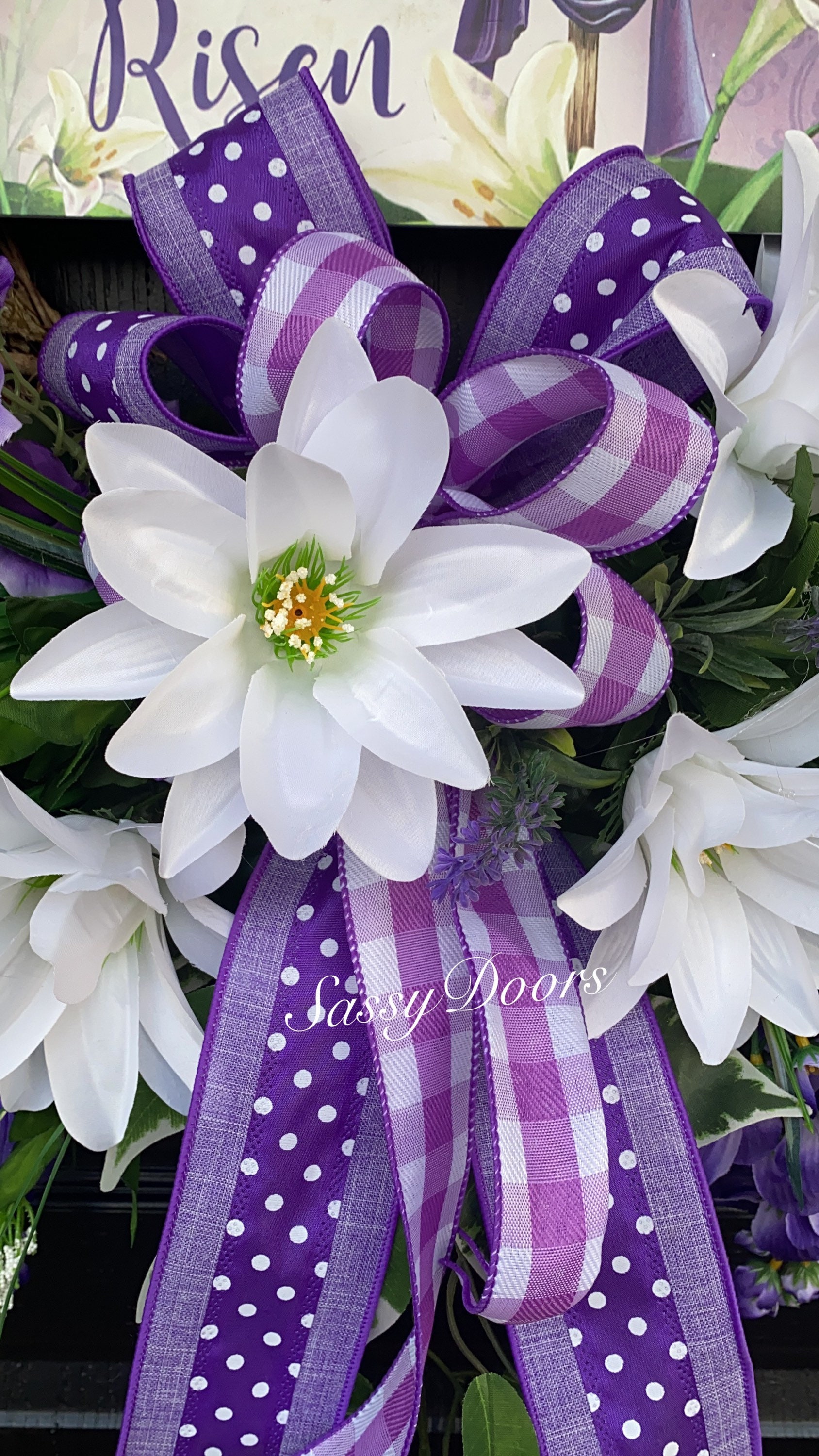 Easter Wreaths, Easter Religious Wreaths, Spring Wreaths For Front Door