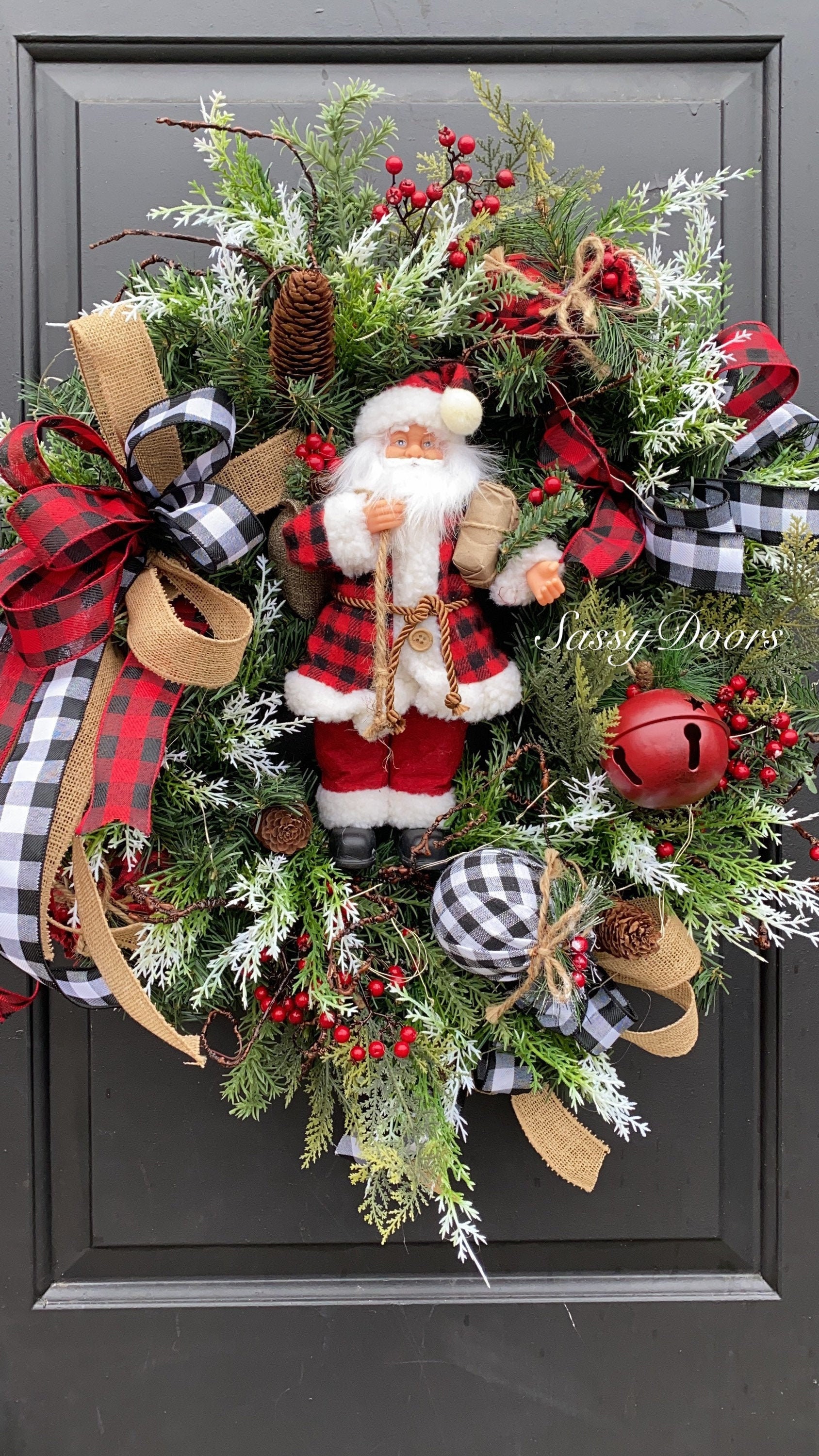 Christmas Door Wreath - Photos All Recommendation