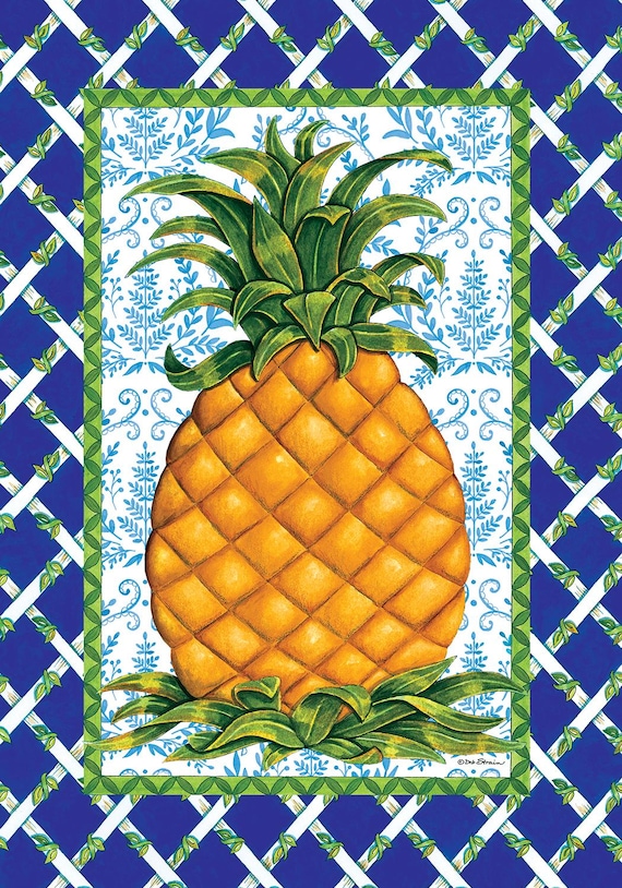 Pineapple Garden Flag, Double Sided Garden Flag Summer Flag, Flag, Garden Flag, Garden Flag-