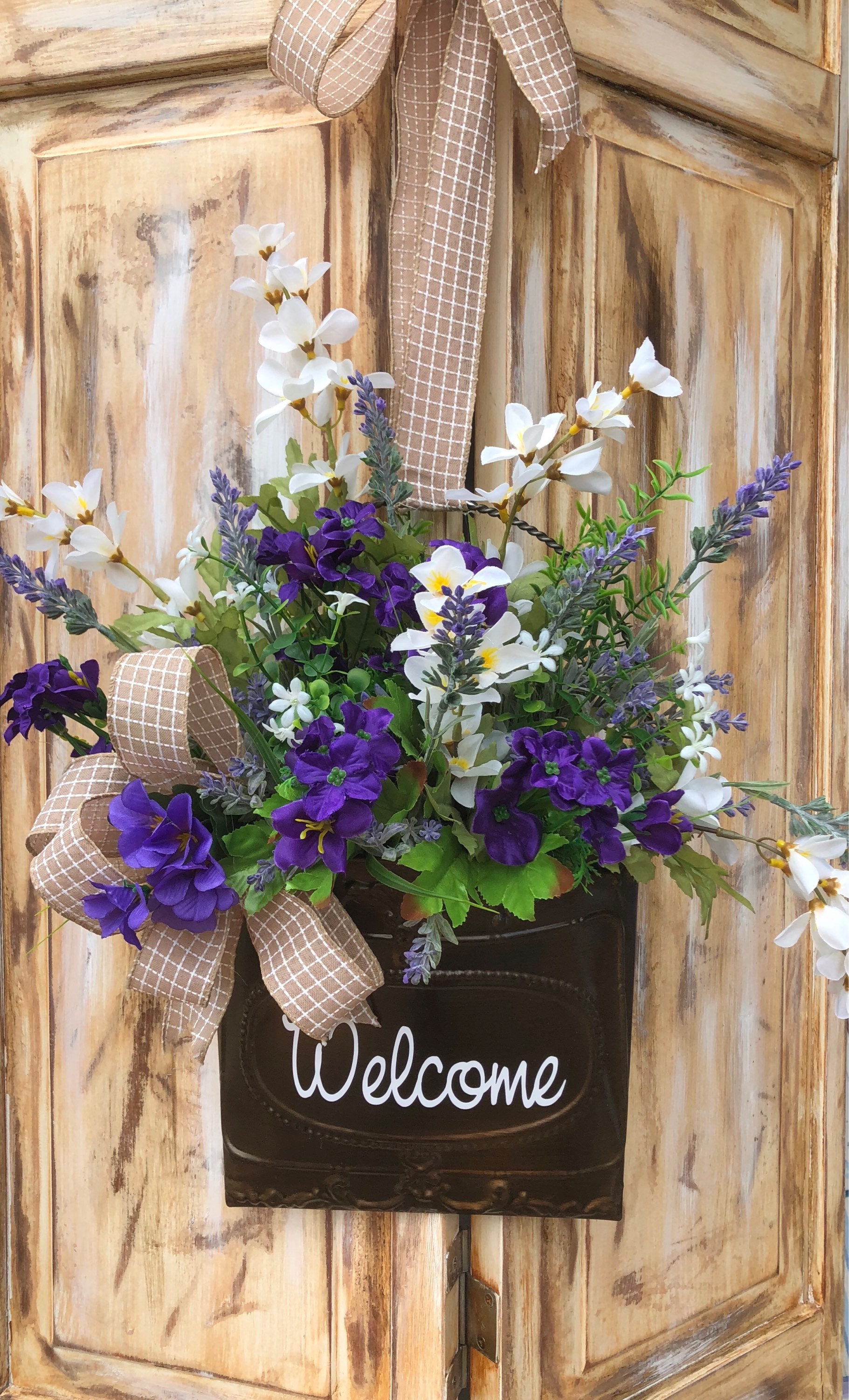 Wall Basket Door Hanger Summer Wall Pocket, Summer Wall Basket