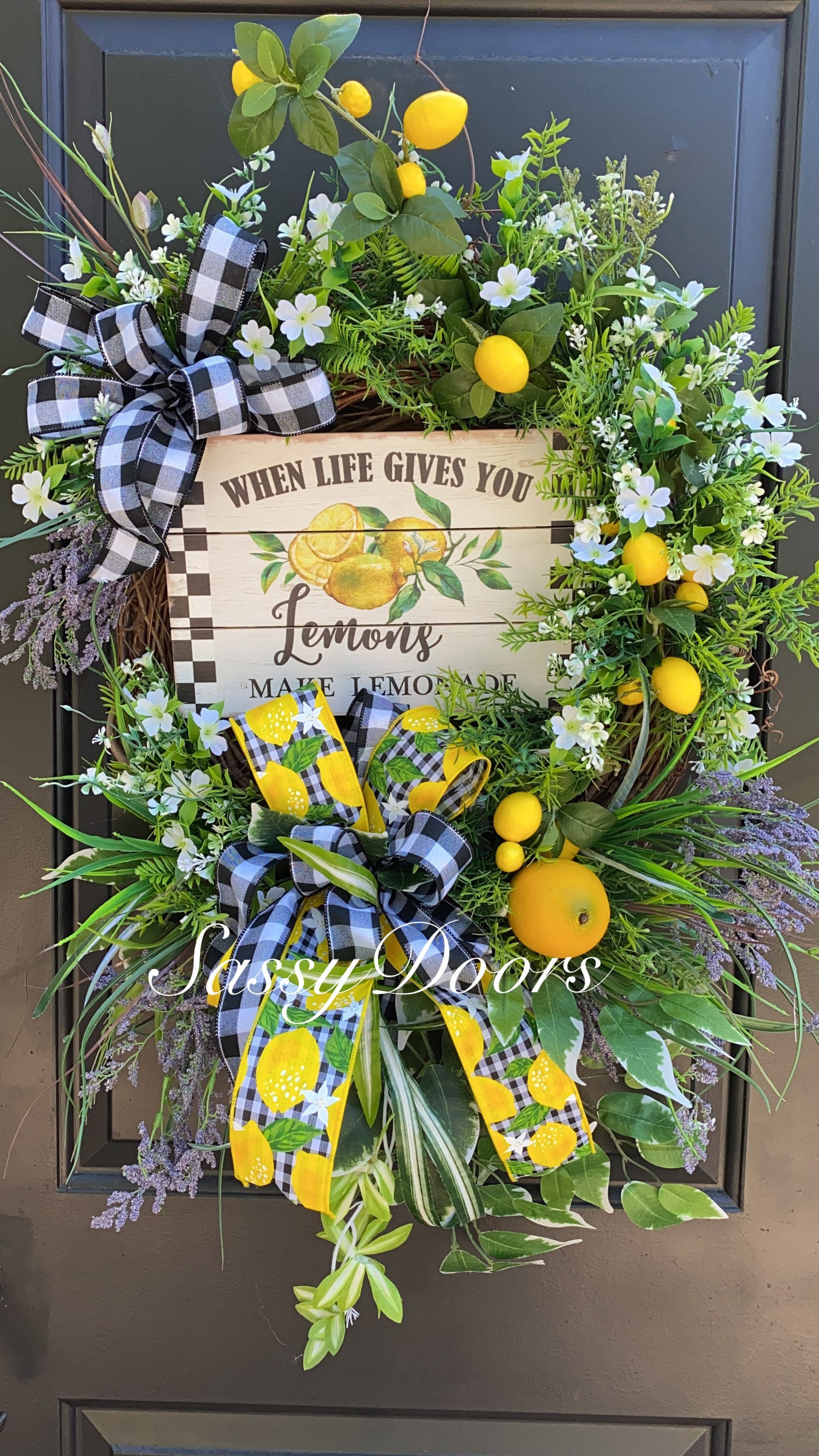 Buffalo Plaid Wreath 2021