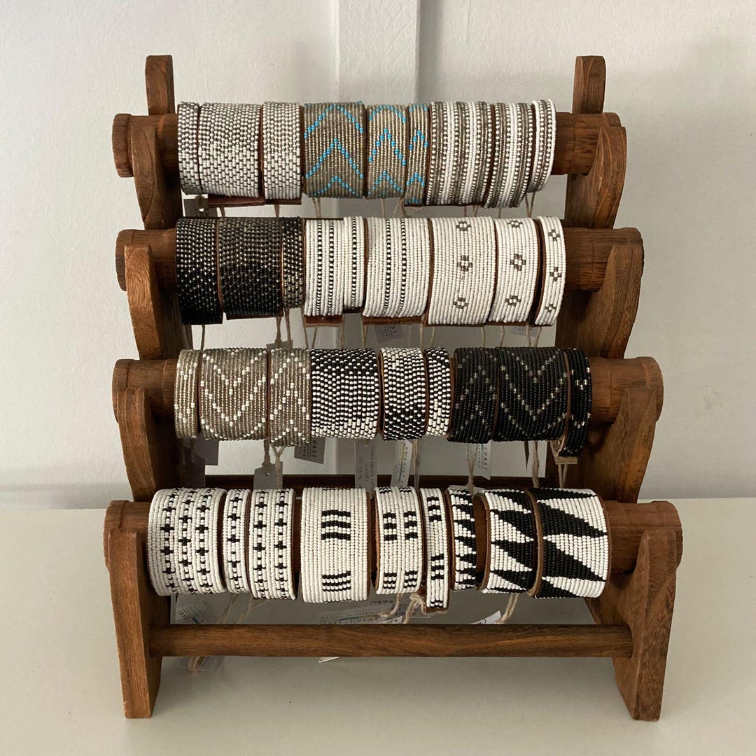 Wooden 4 Tier Bracelet Display Rack - Etsy