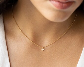【Monday Edition】24SS LAYERING CHAIN NECKLACE Monet Gold Slide Lariat Layering Chain Necklace - 24 Wishes