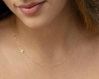 Initial Necklace • Letter Necklace • Custom Necklace • Name Necklace • Personalized Jewelry • Mama Necklace, Name Jewelry, Personalized Gift