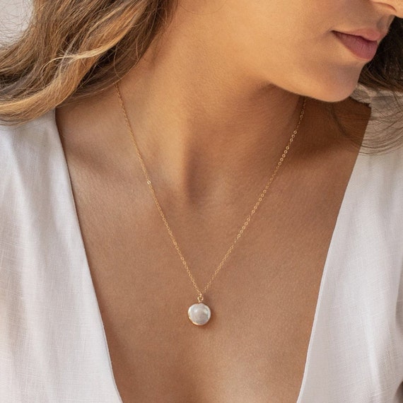 Pearl Necklace Mothers Day Jewelry 