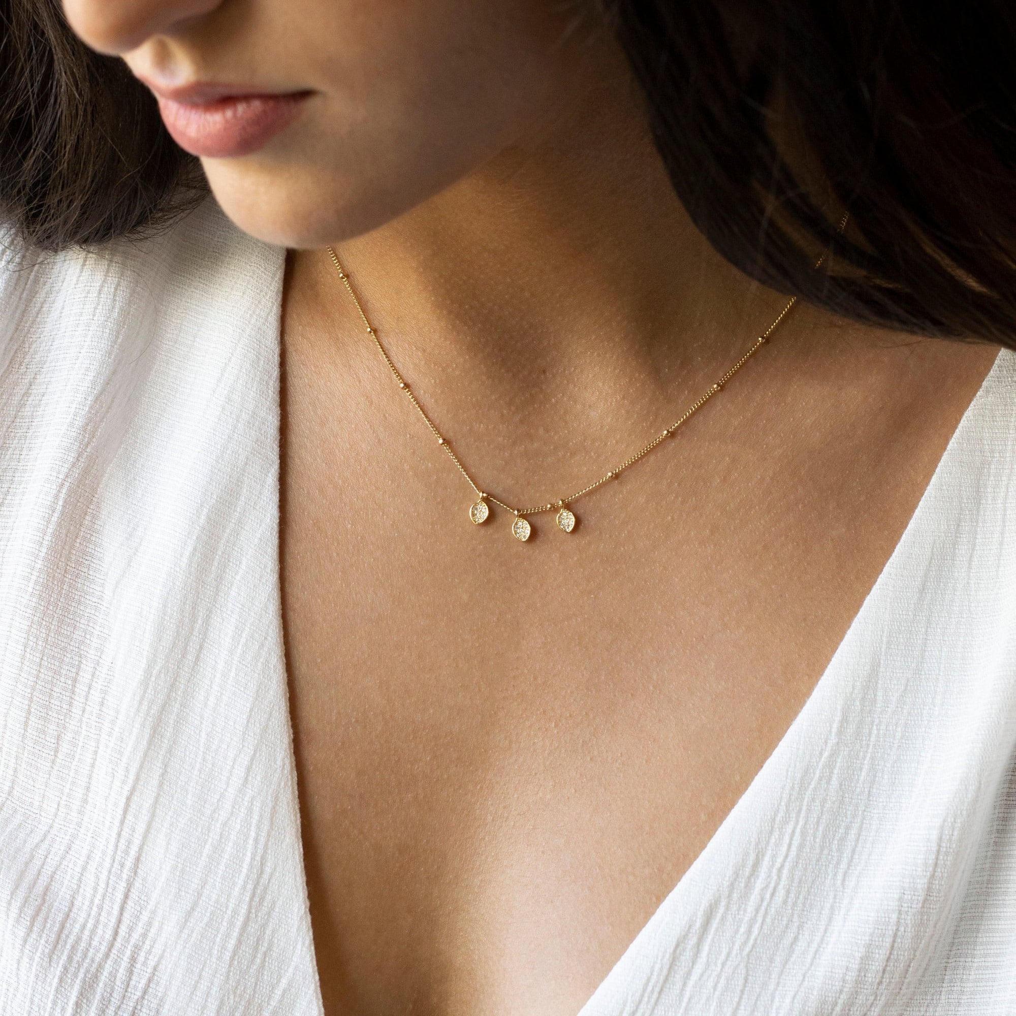 Diamond Necklace • Black Friday Sale • Cyber Monday • Dainty