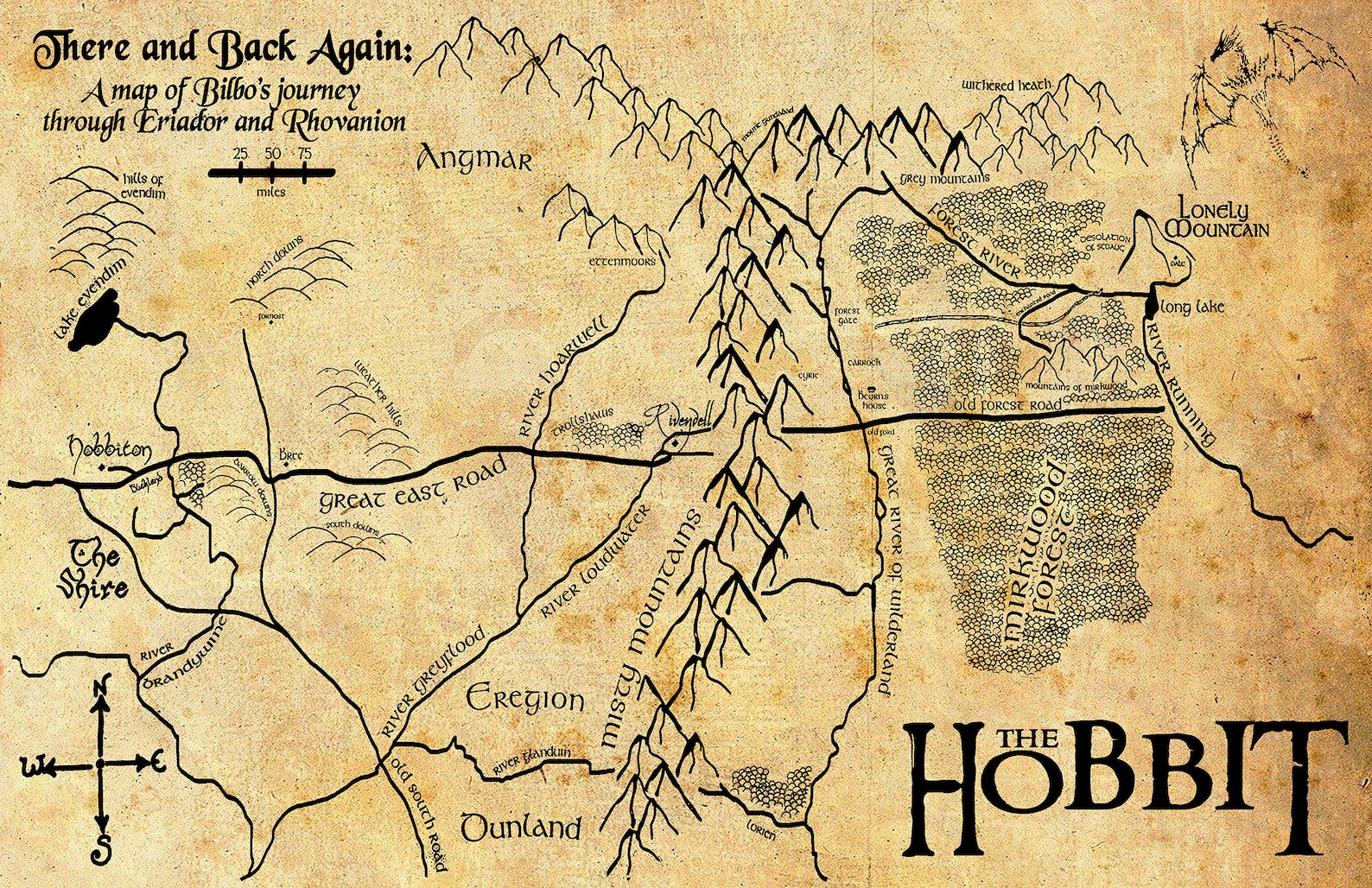 infographic-bilbos-journey-the-hobbit-map-the-hobbit-middle-earth-map
