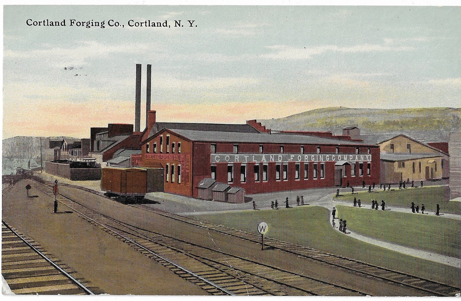 Cortland Company Cortland Nueva York Antique 1911 Etsy