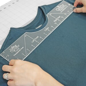 Outil De Transfert Astucieux Guide Dalignement Des T Shirts Etsy