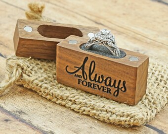 low profile ring box