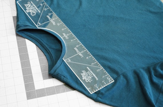 8X T-Shirt Ruler Guide Alignment Tool For Vinyl, Alignment Tool For  Graphics T Shirt Centering