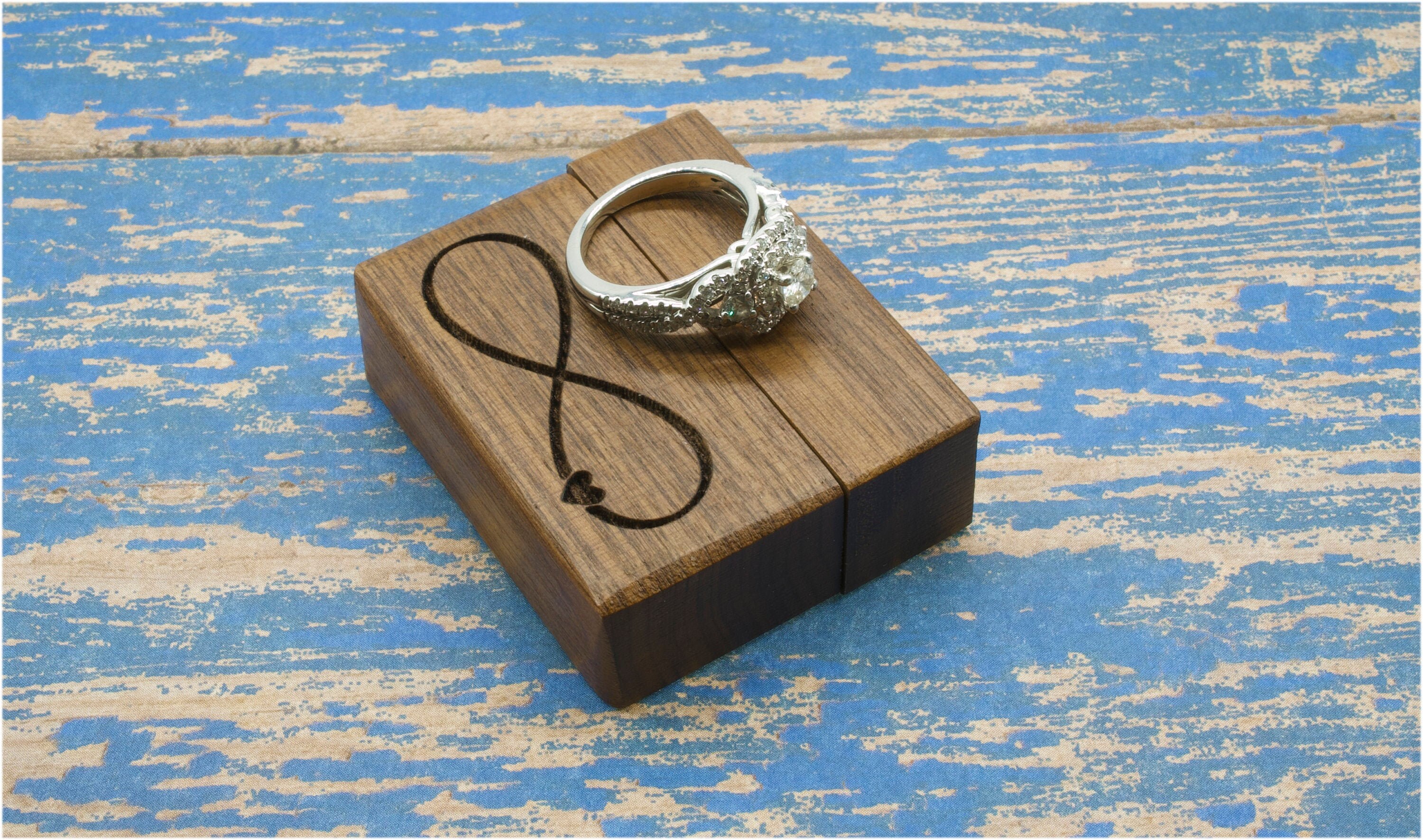 low profile ring box
