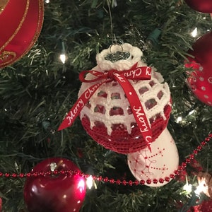 Crochet Christmas Ornament: Handmade Holiday Tree Decoration