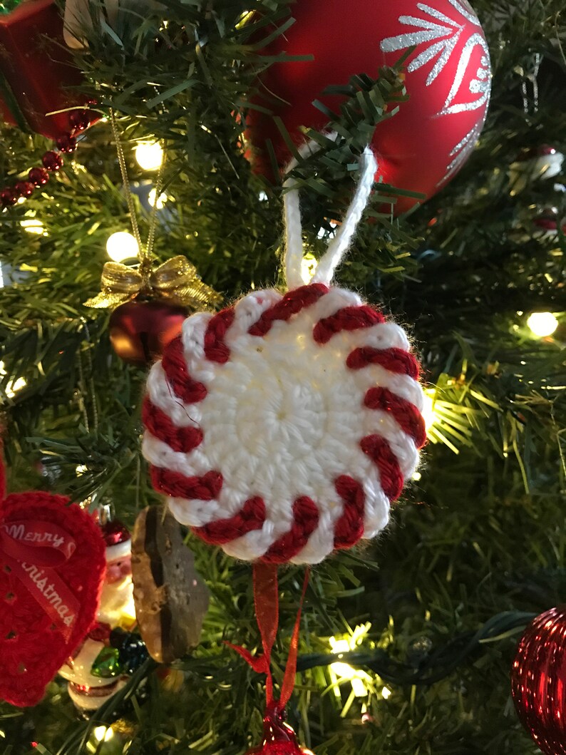 Crochet Christmas Ornament set of 6 Crochet Christmas Ornament,Christmas Tree Decoration,Crochet Christmas Decoration,Christmas Gift