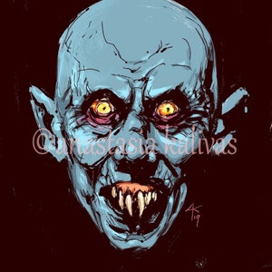 MR BARLOW art print 8x10, 11x14 / Salem&#39;s Lot / Fan art
