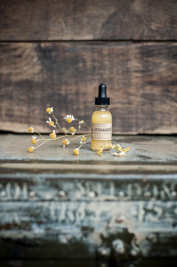 shimmer face serum