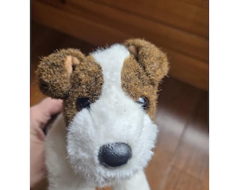 Retired/HTF Douglas Cuddle Toy Junior Jack Russell Floppy Plush Dog 12"