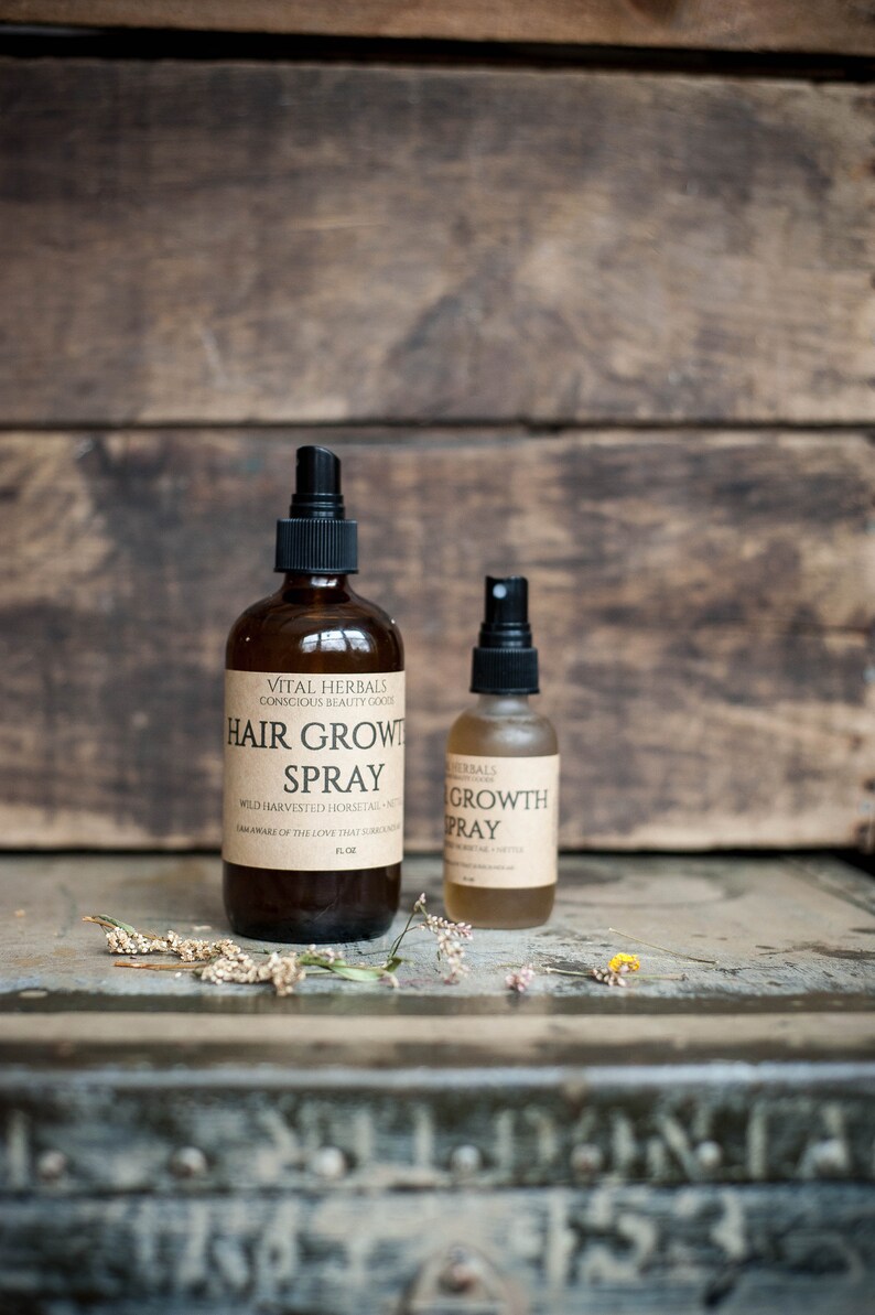 Herbal hair growth sprayHorsetail For HairNatural Hair Etsy