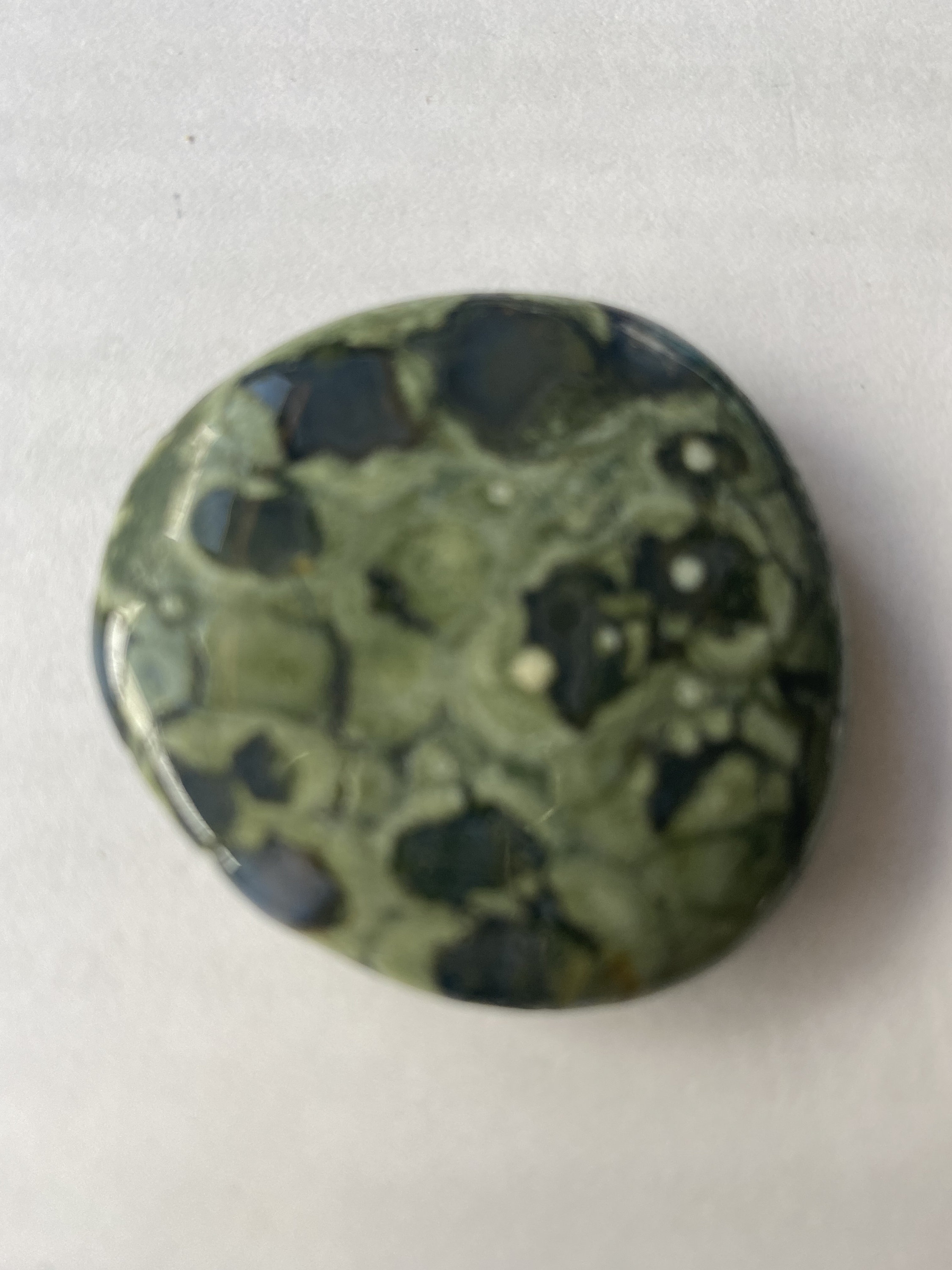 Rhyolite Volcanic Smooth Stone for Palm or Pocket Polished Etsy