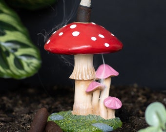 Woodland Mushroom Backflow Incense Burner