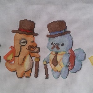 Gentlemon Cross-Stitch Pattern