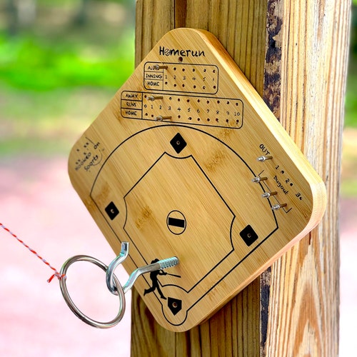 Oversized Baseball Hook and Ring Game and Ring Toss Game With Etsy