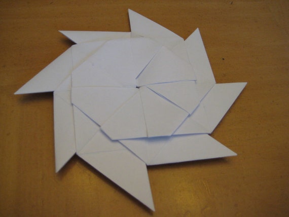 Items Similar To Origami Transforming Ninja Star Amy Color