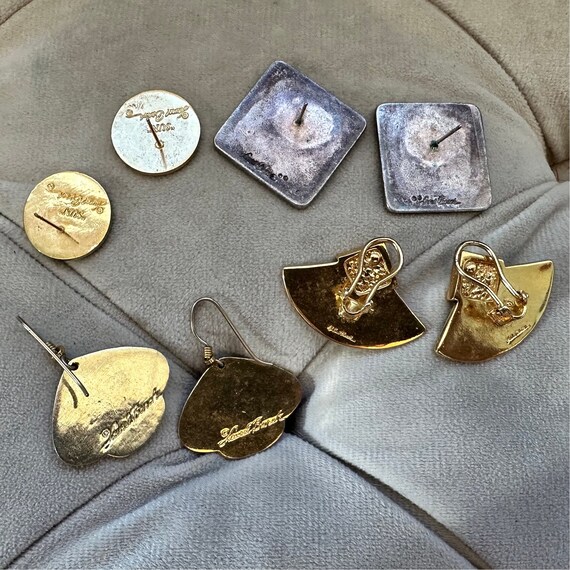 4 Laurel Burch Earrings Matching Pairs Bird Theme… - image 7